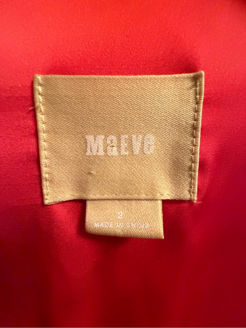 Maeve Red Maxi Dress